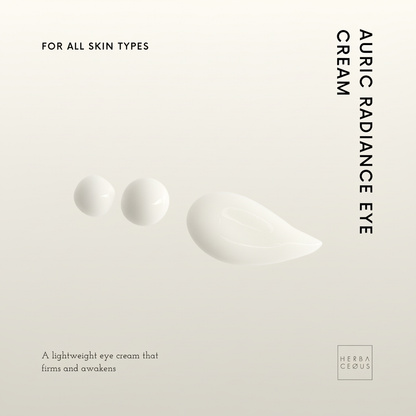 Auric Radiance Eye Cream - White Blobs